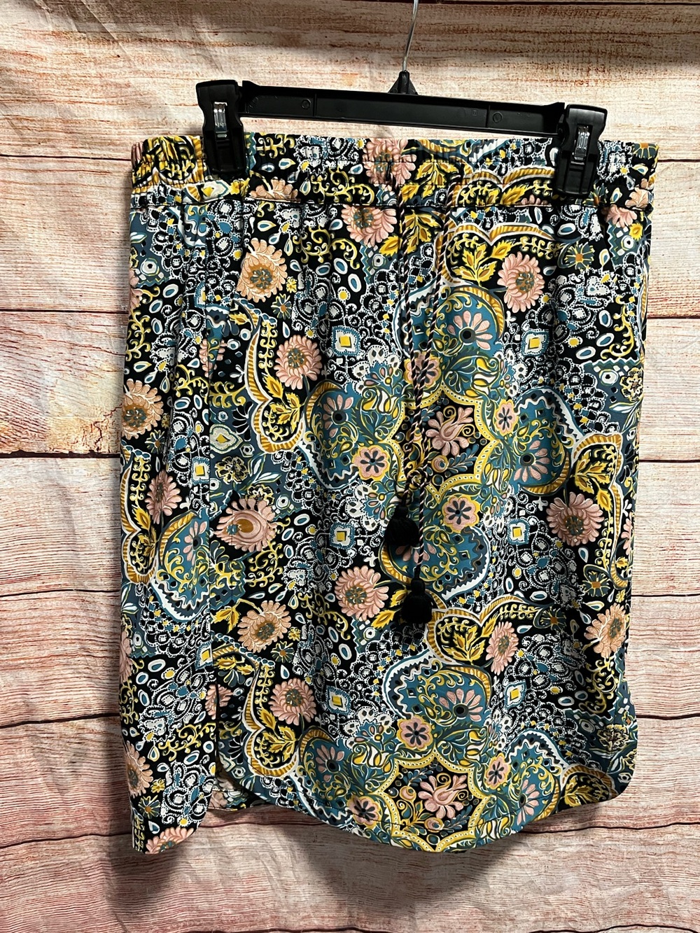 LOFT pull on colorful skirt-Ladies Small
